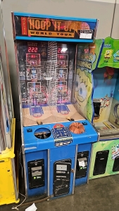 HOOP IT UP WORLD TOUR UPRIGHT ARCADE GAME ATARI