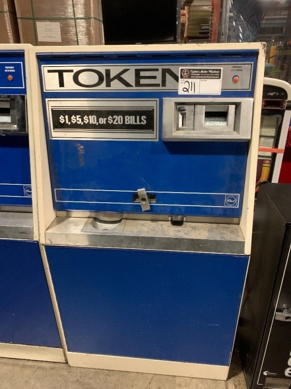 ROWE BC3500 DOLLAR COIN TOKEN CHANGER MACHINE