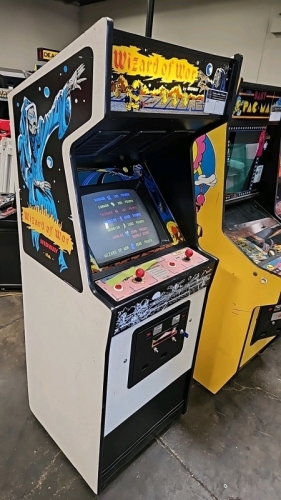 WIZARD OF WOR CLASSIC UPRIGHT BALLY MIDWAY ARCADE GAME