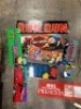 1 BOX LOT- MISC ORIGINAL ARCADE GAME MARQUEES - 3