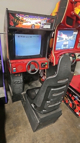 CRUISIN' USA SITDOWN DRIVER ARCADE GAME MIDWAY