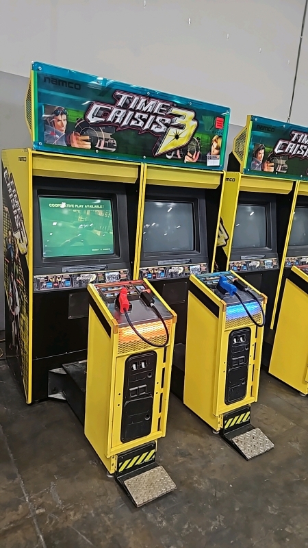 TIME CRISIS 3 TWIN SHOOTER ARCADE GAME NAMCO PROJECT