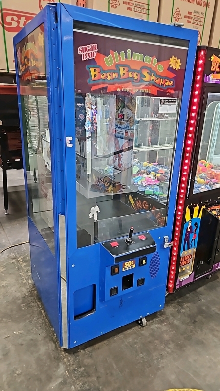 ICE ULTIMATE BEAN BAG SHOPPE CLAW CRANE MACHINE