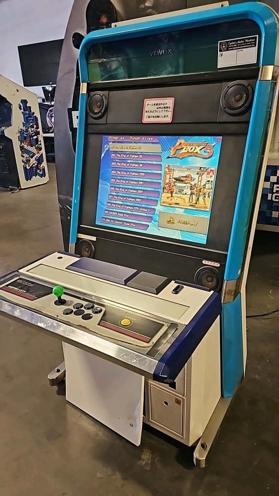 VEWLIX SINGLE PLAYER CANDY CABINET BLUE ASTRO CITY ARCADE PANDORA