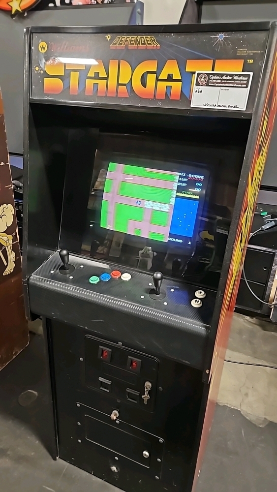 Multicade Panel 19 IN 1 MULTICADE STARGATE DEFENDER CAB W/ EXTRA PANEL