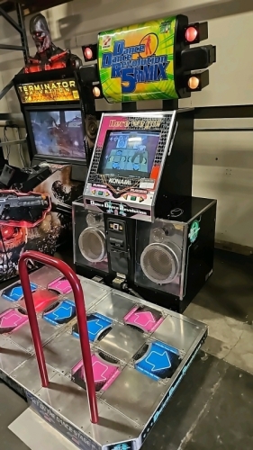 DANCE DANCE REVOLUTION 8TH MIX EXTREME ARCADE GAME KONAMI