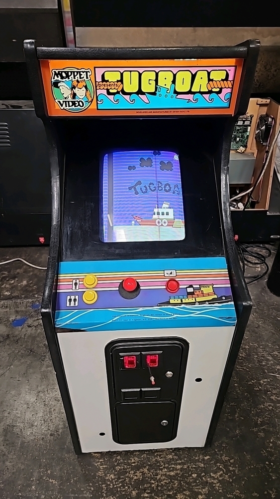 MUPPET VIDEO presents: TUG BOAT MINI CLASSIC ARCADE GAME