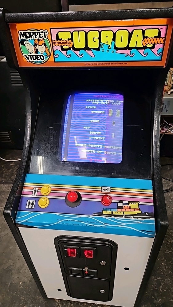 MUPPET VIDEO presents: TUG BOAT MINI CLASSIC ARCADE GAME