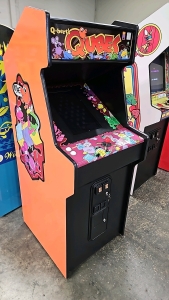 Q-BERT'S QUBES UPRIGHT ARCADE GAME BRAND NEW BUILD W/ LCD