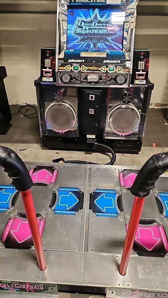DDR SUPER NOVA 2 DANCE ARCADE GAME KONAMI
