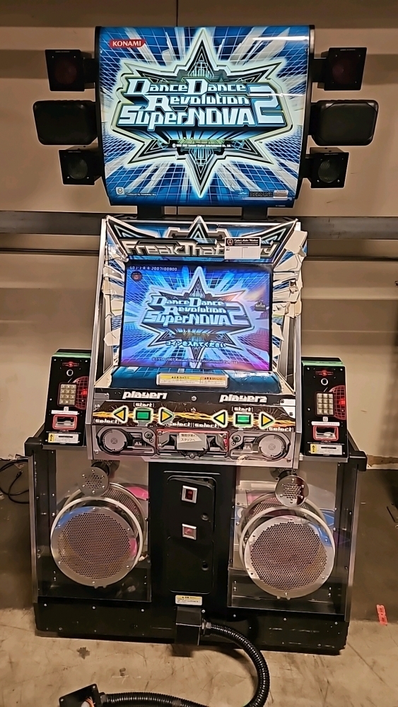 DDR SUPER NOVA 2 DANCE ARCADE GAME KONAMI