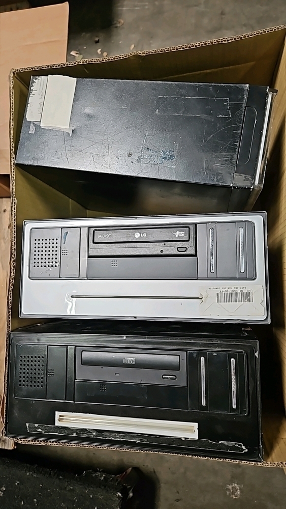 1 BOX LOT- 3 MISC ARCADE GAME COMPUTERS