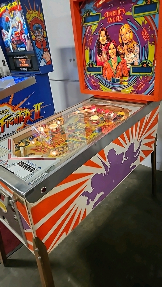 CHARLIE'S ANGELS PINBALL MACHINE GOTTLIEB 1978 PROJECT