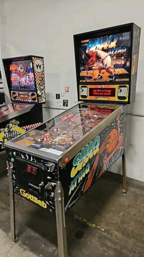 SHAQ ATTAQ PINBALL MACHINE GOTTLIEB CLASSIC