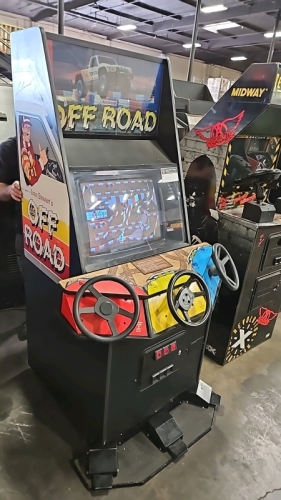 IVAN STEWART'S SUPER OFFROAD 3 PLAYER CLASSIC ARCADE GAME LELAND