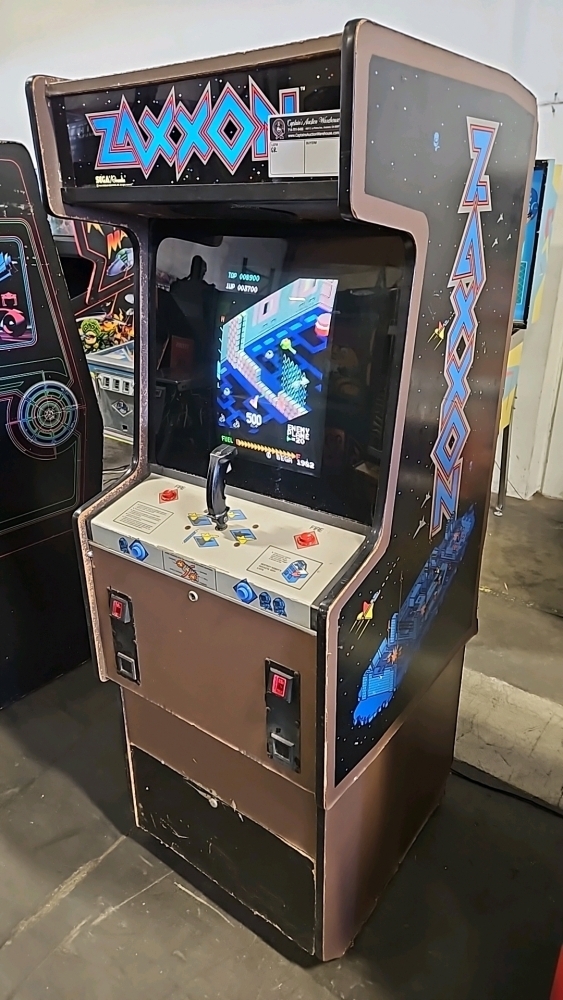 ZAXXON DEDICATED UPRIGHT ARCADE GAME by SEGA GREMLIN 1982