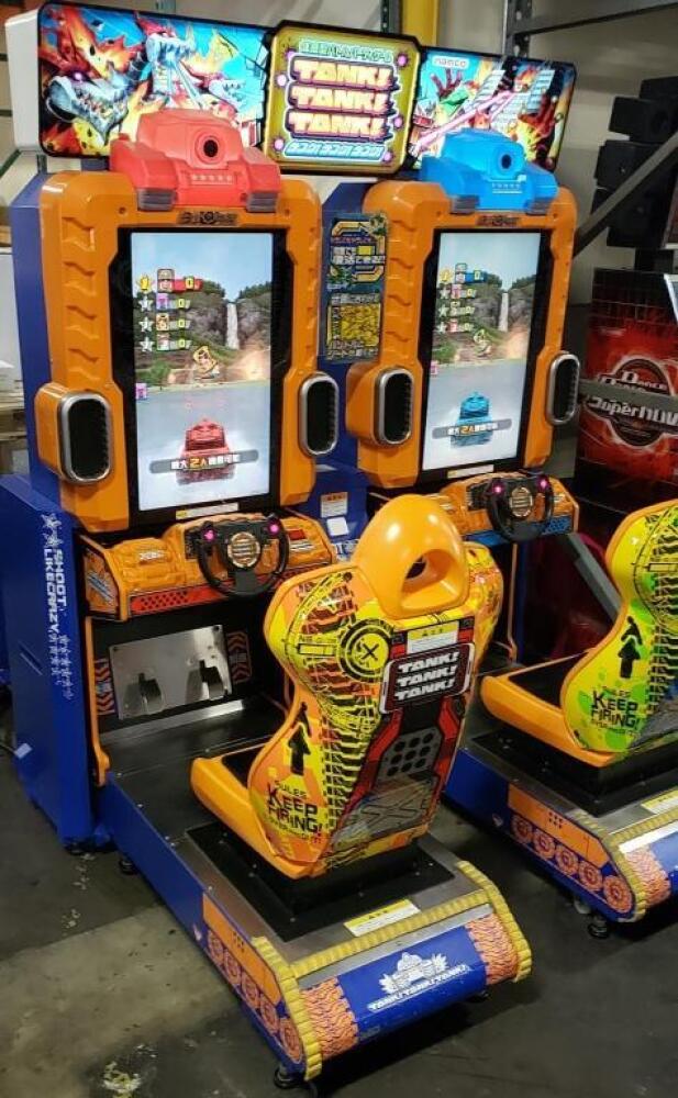TANK! TANK! TANK! DUAL ACTION ARCADE GAME NAMCO