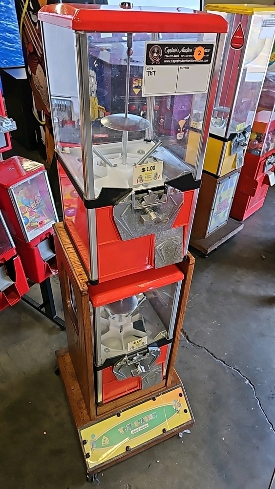 2 HEAD CAPSULE VENDING RACK #2