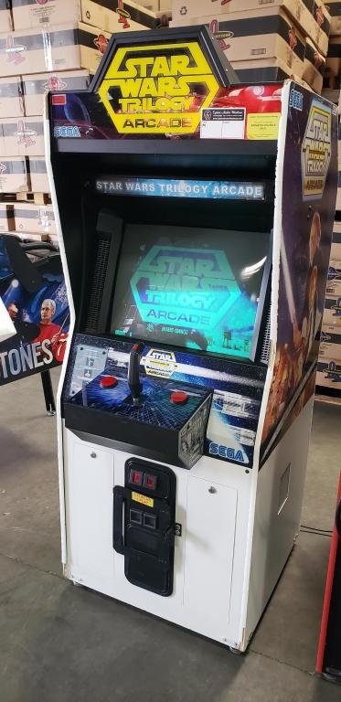 STAR WARS TRILOGY UPRIGHT SEGA ARCADE GAME