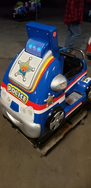 KIDDIE RIDE POLICE CAR UNIS SYS W/ LCD