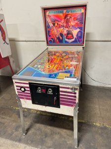 AIRBORNE AVENGER PINBALL MACHINE CLASSIC ATARI