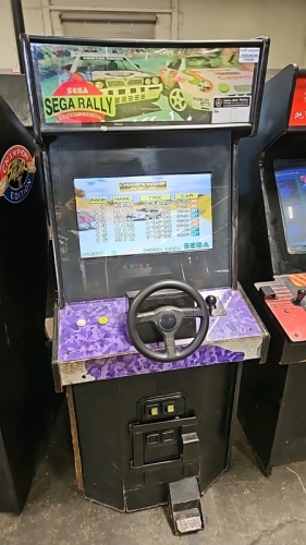 SEGA RALLY CHAMPIONSHIP UPRIGHT RACING ARCADE GAME