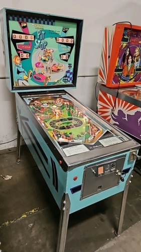 PIT STOP CLASSIC PINBALL MACHINE WILLIAMS 2 PLAYER