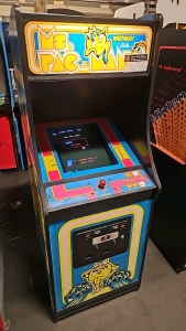 MS. PAC-MAN UPRIGHT CLASSIC ARCADE GAME BALLY MIDWAY