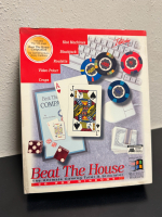 BEAT THE HOUSE THE ULTIMATE GAMING TUTOR & SIMULATOR WINDOWS 95 PC GAME BIG BOX