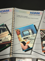 ADAM SMART BASIC 3 CASSETTES & 3 OPERATOR MANUALS - 3