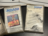 ADAM SMART BASIC 3 CASSETTES & 3 OPERATOR MANUALS - 5