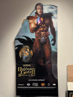 BALDUR'S GATE II SHADOWS OF AMN CHARACTER DISPLAY CARDBOARD STANDEE FORGOTTEN REALMS - 2