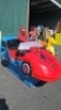 KIDDIE RIDE SPIDERMAN SUPER HERO RACE CAR RIDE