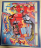 TRUCK STOP PINBALL BACK BOX TRANSLITE BALLY ARTWORK