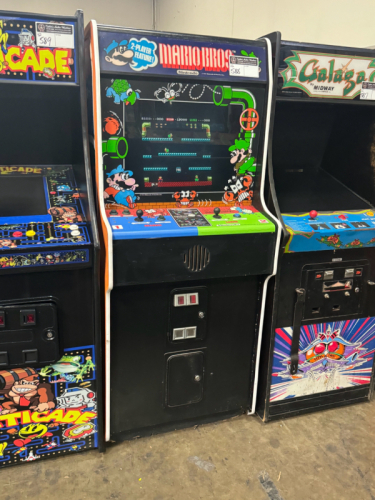 MARIO BROS UPRIGHT ARCADE GAME CAB WITH MULTI & O.G. PCB