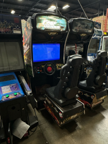 FAST & FURIOUS SITDOWN RACING BIG LCD ARCADE GAME #2