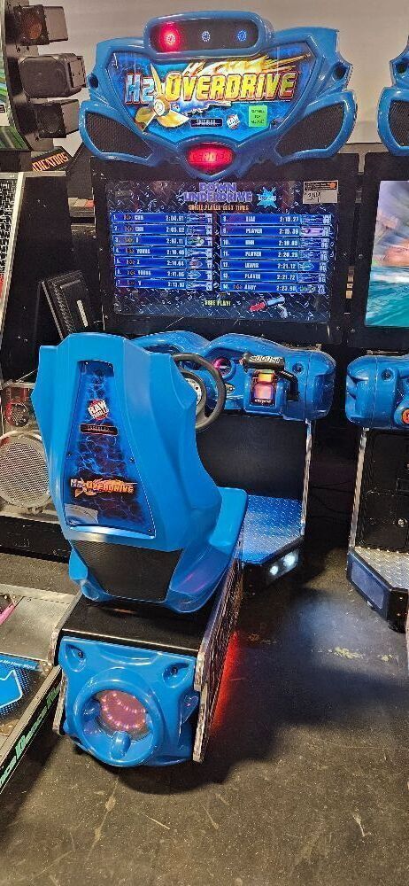 H2 OVERDRIVE HYDRO BOAT RACING 42 ARCADE GAME RAW THRILLS #1