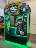 LUIGI’S MANSION ARCADE CAPCOM 2 PLAYER NINTENDO DARK MOON KIDS HORROR ARCADE GAME