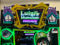 LUIGI’S MANSION ARCADE CAPCOM 2 PLAYER NINTENDO DARK MOON KIDS HORROR ARCADE GAME - 2