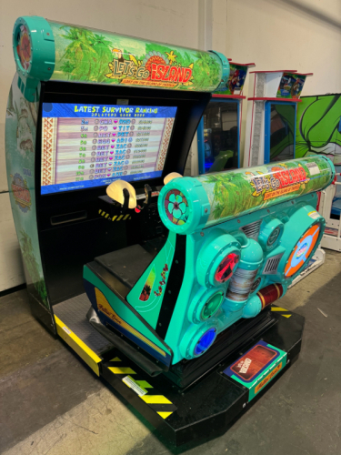 LET'S GO ISLAND DELUXE SHOOTER FIXED GUN MOTION ARCADE GAME