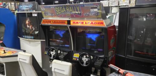 SEGA RALLY TWIN DRIVER ARCADE GAME SEGA