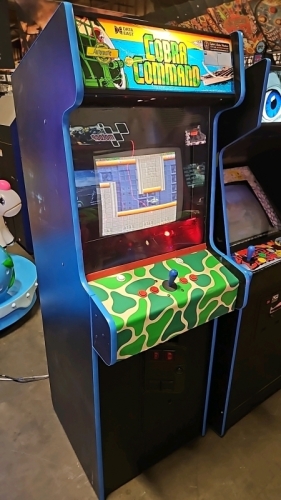 COBRA COMMAND 1984 CLASSIC UPRIGHT ARCADE GAME CABINET DATA EAST