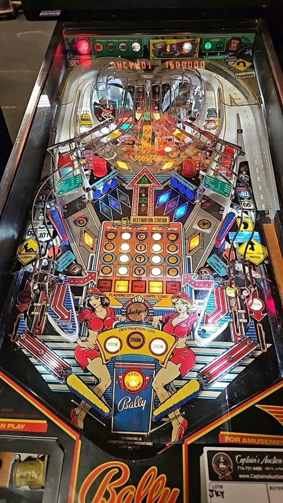 TRUCK STOP BIG BETTY'S PINBALL MACHINE BALLY