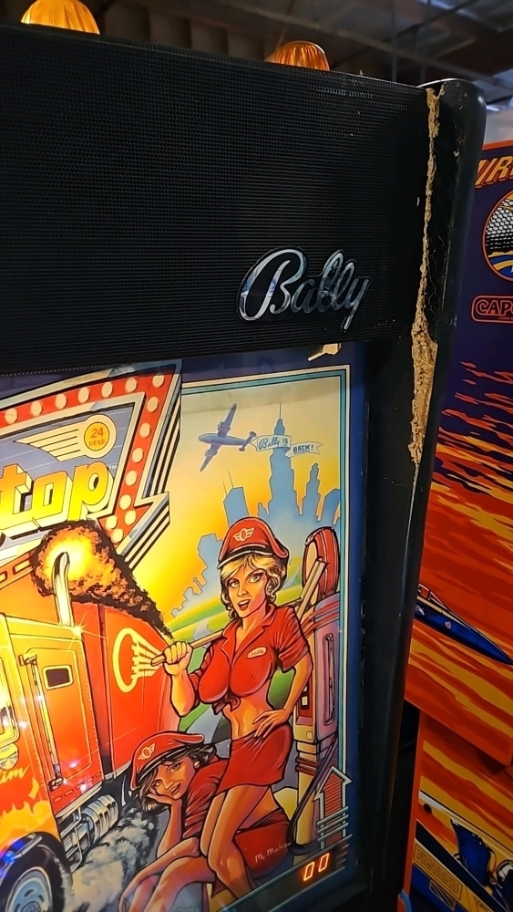 TRUCK STOP BIG BETTY'S PINBALL MACHINE BALLY