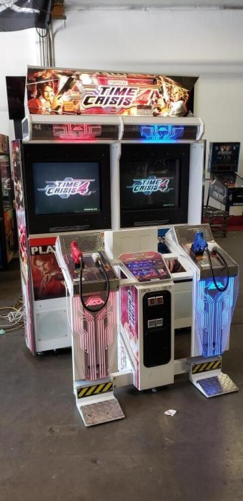 TIME CRISIS 4 TWIN SHOOTER ARCADE GAME NAMCO #1