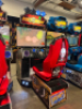 DIRTY DRIVIN' 42" LCD DELUXE RACING ARCADE GAME RAW THRILLS #2 - 2