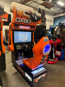 GRID LCD SITDOWN RACING ARCADE GAME SEGA #2