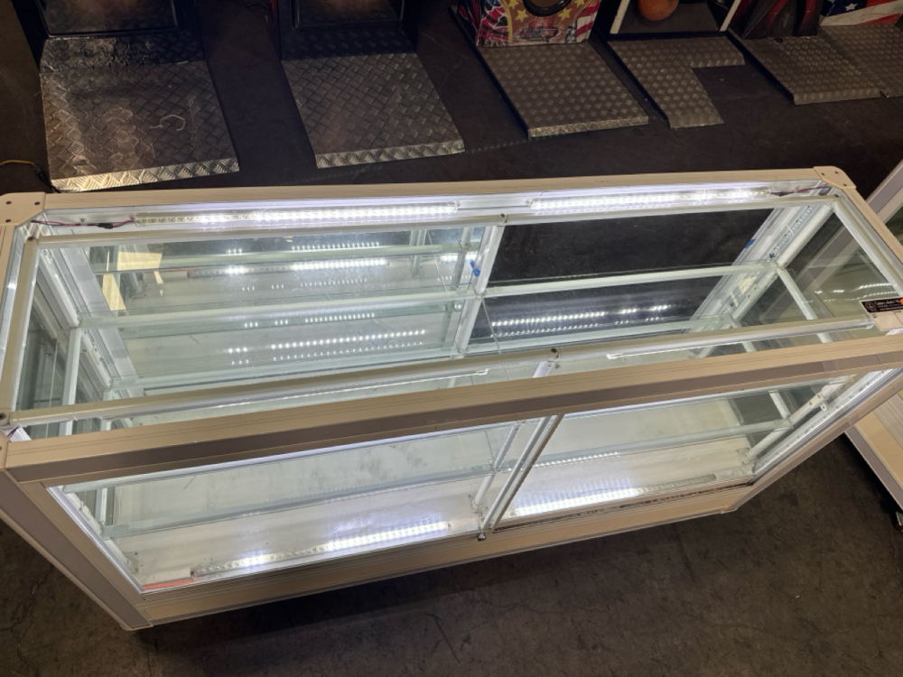 LIGHT UP GLASS CONCESSION DISPLAY CASE #2