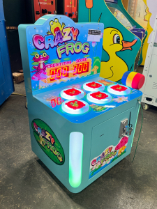 CRAZY FROG WHACK A MOLE SMALL HAMMER TICKET REDEMPTION GAME ICEFUNS