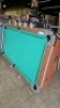 POOL TABLE VALLEY 7' SLATE TOP FLAT CORNER VALLEY W/ DBA DOOR